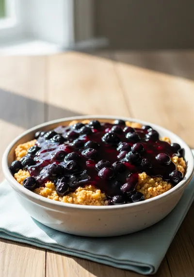 3-Ingredient Blueberry Dump Cake