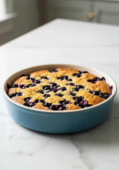 3-Ingredient Blueberry Dump Cake