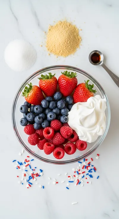 4th of July Trifle – Easy Patriotic Berry Dessert - cooking process