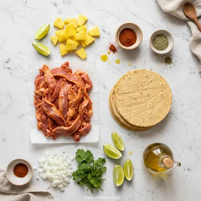 Authentic Al Pastor Tacos Recipe - cooking process