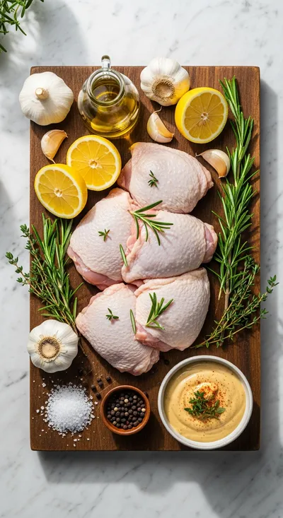 Baked Chicken Thighs – Addictively Good - cooking process