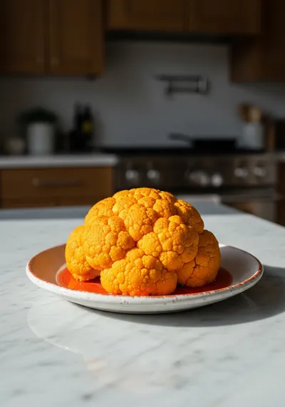 Baked Orange Cauliflower Recipe