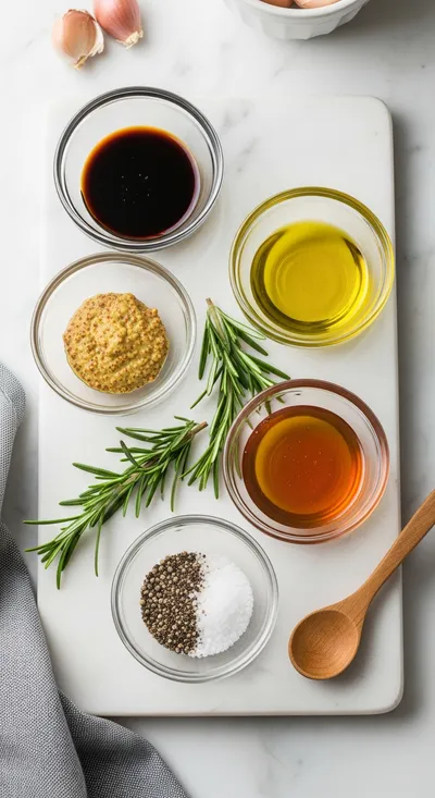 Easy Balsamic Vinaigrette Recipe - cooking process