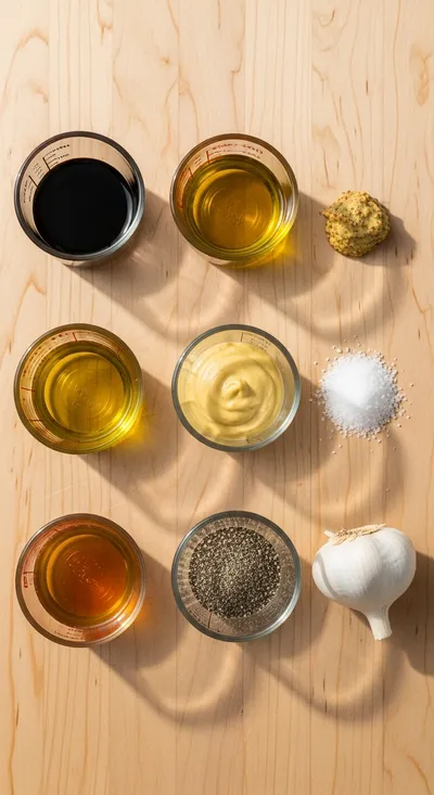 Easy Balsamic Vinaigrette Recipe - cooking process