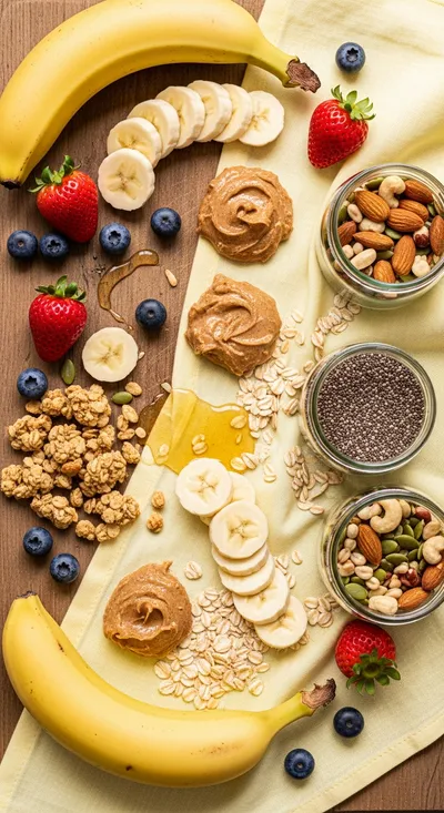 Banana Split Breakfast Bar Recipe - cooking process