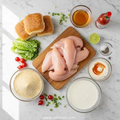 Bang Bang Chicken Sliders Recipe - cooking process