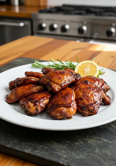 BBQ Boneless Chicken Thighs