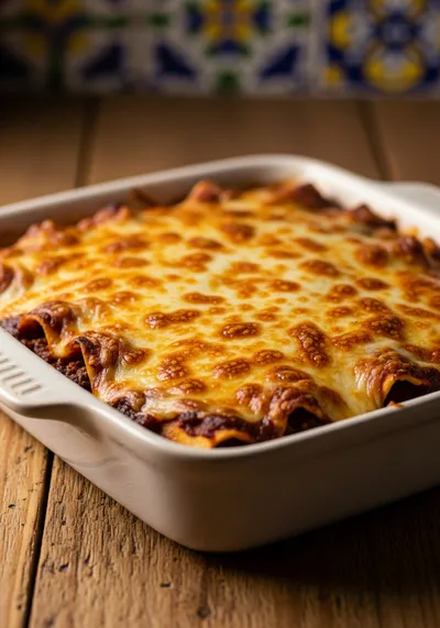 Beef Enchilada Casserole