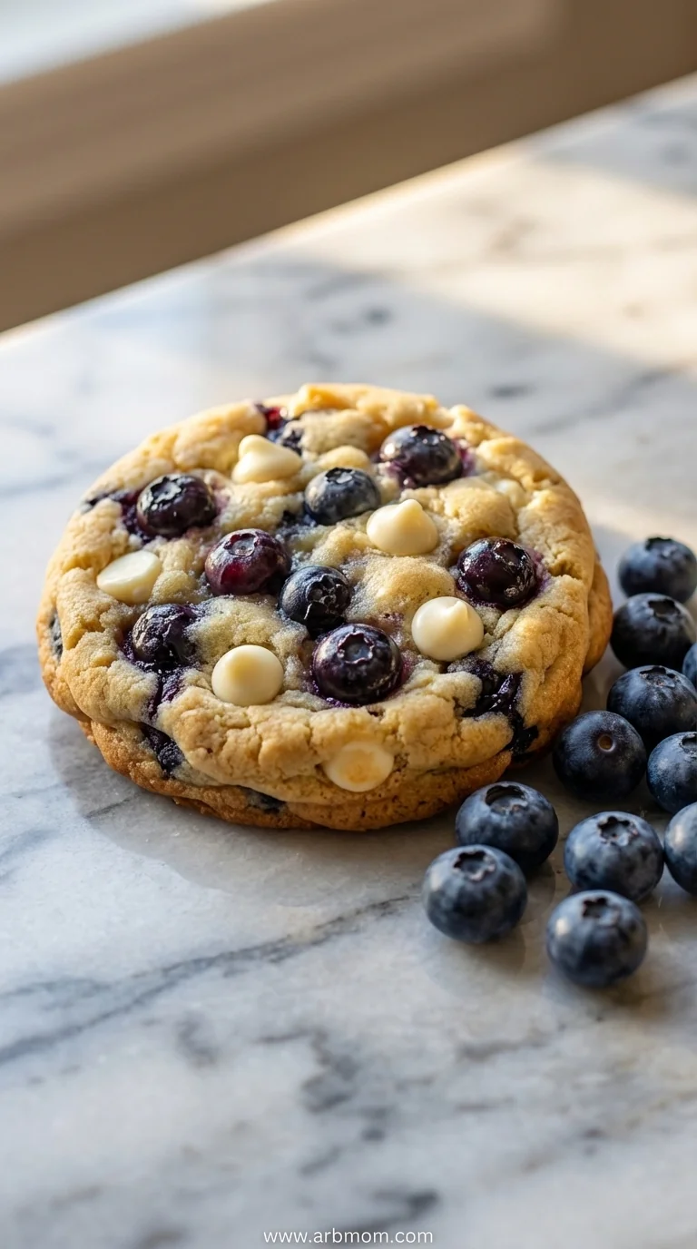 Blueberry Cheesecake Cookies