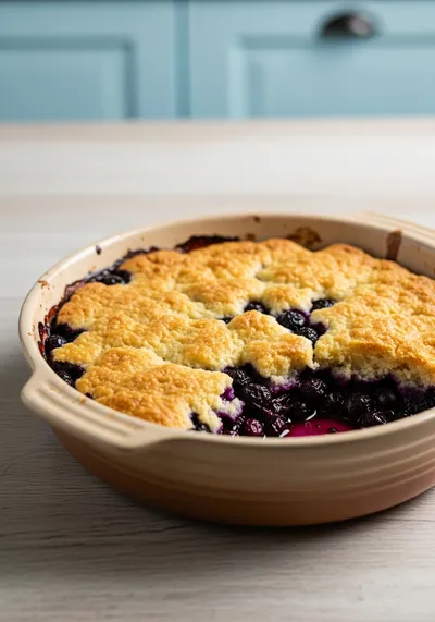 Blueberry Cobbler – Easy Old‑Fashioned Dessert