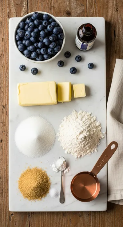 Blueberry Cobbler – Easy Old‑Fashioned Dessert - cooking process
