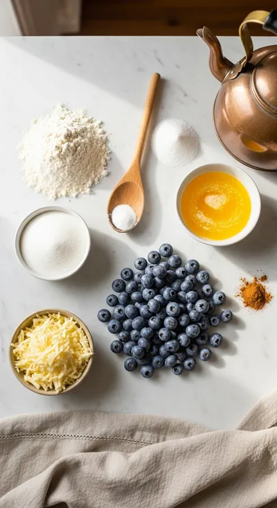 Old Fashioned Blueberry Cobbler Recipe - cooking process