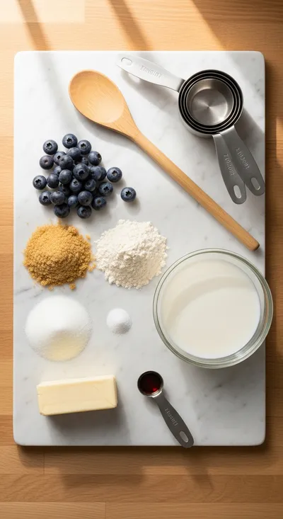 Blueberry Cobbler – Old Fashioned Recipe - cooking process