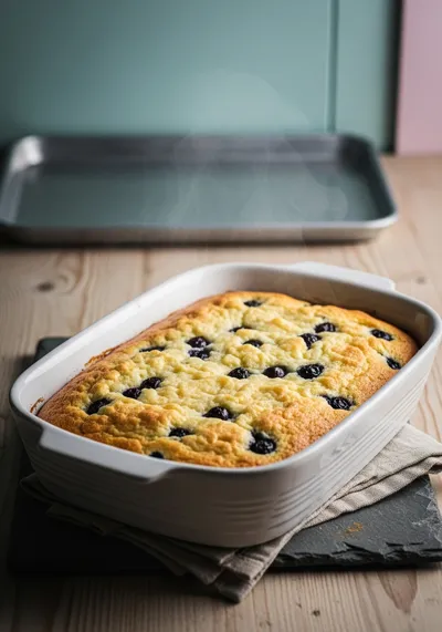 Blueberry Dump Cake – 3-Ingredient Quick Treat