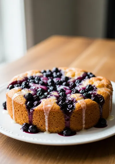 3-Ingredient Blueberry Dump Cake