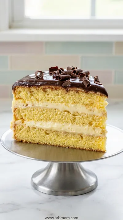 Boston Cream Icebox Cake