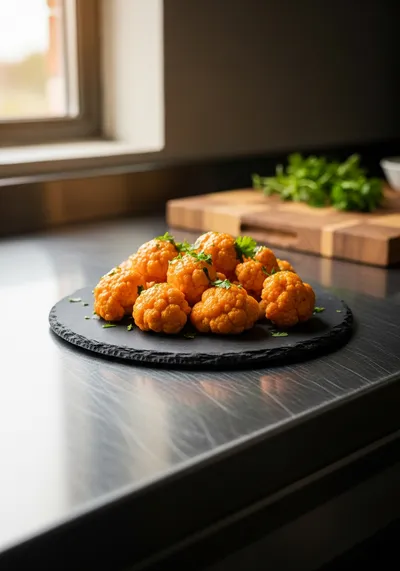 Buffalo Cauliflower Bites – Crispy, Spicy Snack