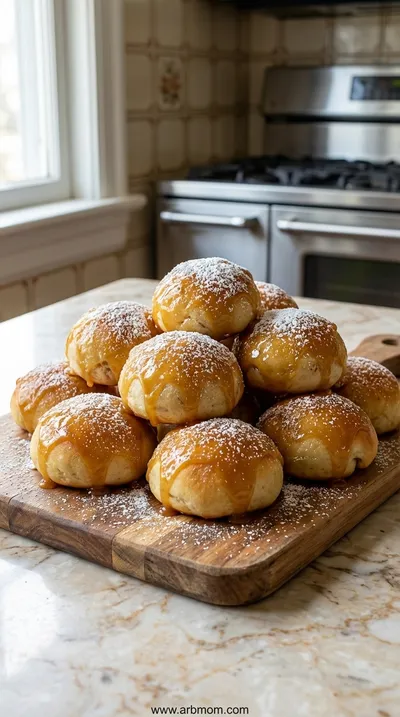 Simple Caramel Apple Pie Bombs
