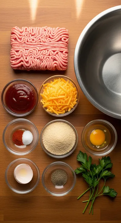 Cheddar-Stuffed BBQ Turkey Bombs - cooking process