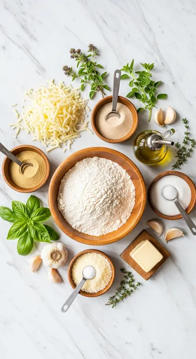 Cheesy Italian Herbs & Cheese Bread Loaf - cooking process
