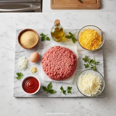 Cheesy Meatloaf Casserole - Perfectly Loaded - cooking process