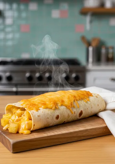 Cheesy Potato Burritos – Easy Taco Bell Copycat