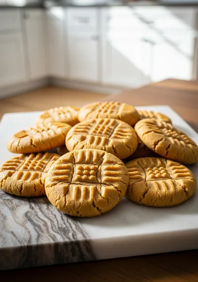 Chewy Peanut Butter Cookies