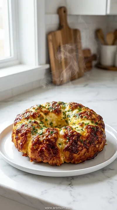Chicken Alfredo Monkey Bread Recipe