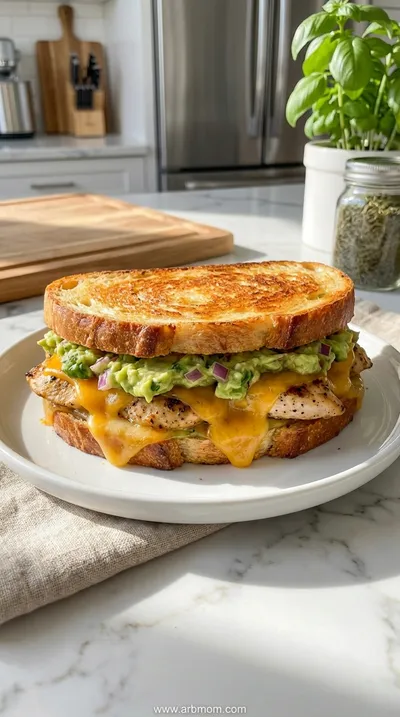 Chicken Avocado Melt Sandwich