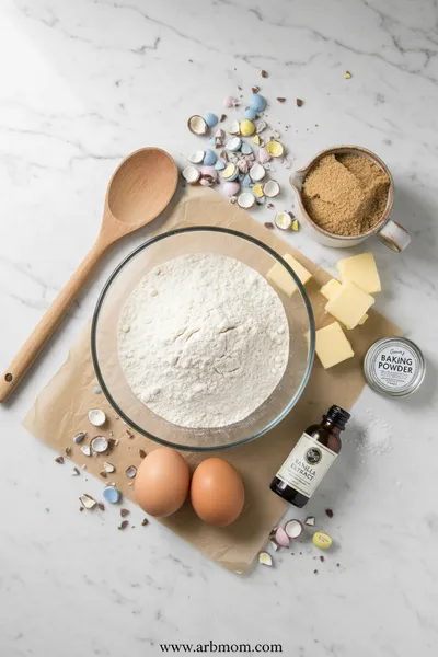 Chocolate Cadbury Egg Cookies Recipe - cooking process