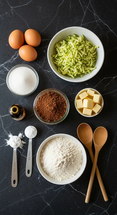 Chocolate Zucchini Cake – Easy Summer Dessert - cooking process