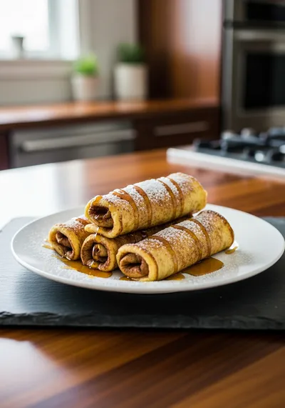 Easy Cinnamon French Toast Roll Ups
