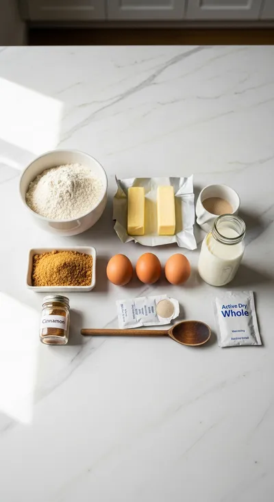 Cinnamon Rolls – Soft and Fluffy 1-Hour Recipe - cooking process