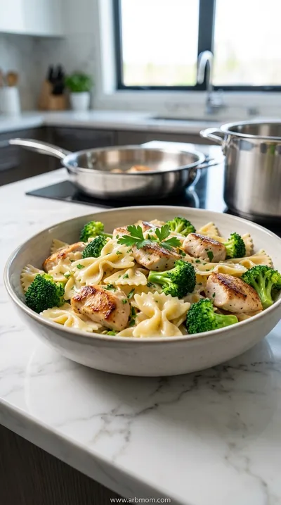 Cowboy Butter Lemon Bowtie Chicken Pasta