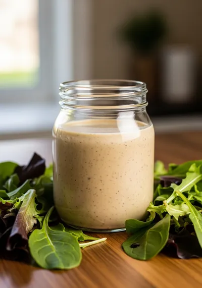 Creamy Balsamic Vinaigrette – Quick Healthy Dressing