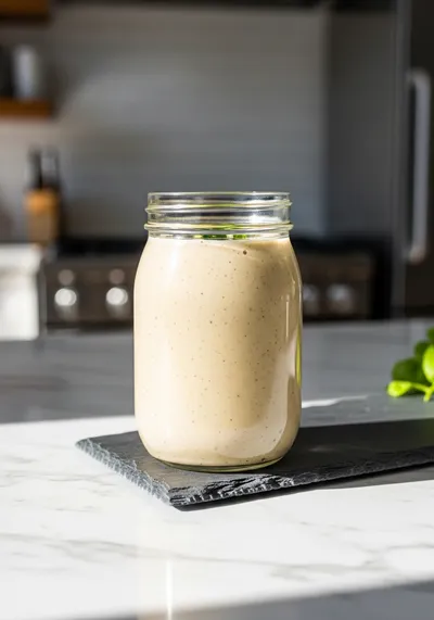 Creamy Balsamic Vinaigrette – Healthy Greek Yogurt Dressing