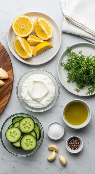 Creamy Cucumber Salad – Light, Fresh Summer Side - cooking process