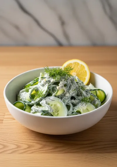 Creamy Cucumbers - The Best Easy Recipe