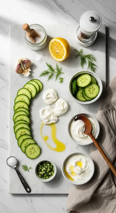 Creamy Cucumbers – The Best Easy Recipe - cooking process