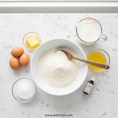 Delicious Crepes Recipe - cooking process