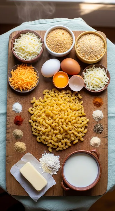 Crispy Fried Mac and Cheese Bites Recipe - cooking process
