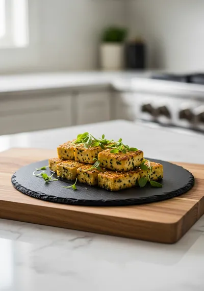 Crispy Herbed Tofu