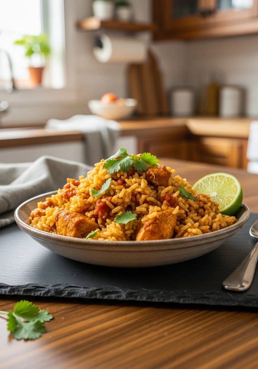 Crock Pot Southwest Chicken and Rice