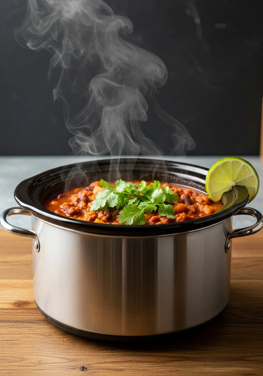 Crock Pot Vegetarian Chili