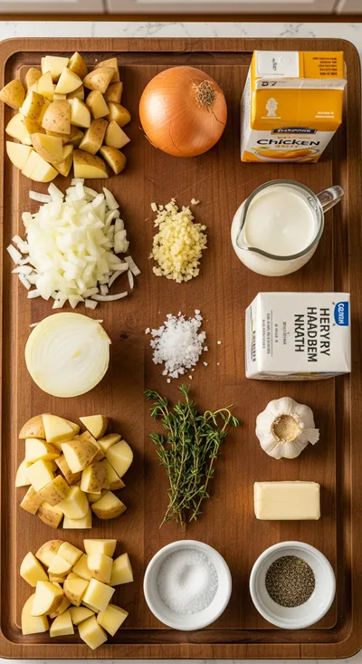 Crockpot Potato Soup – Easy Slow Cooker Recipe - cooking process