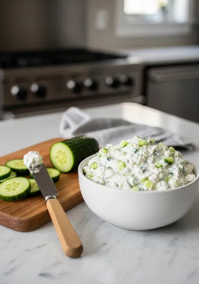 Cucumber Cream Cheese Spread Recipe