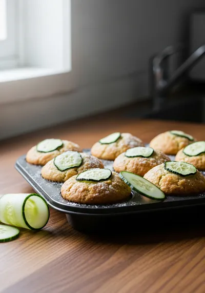 Cucumber Muffins – Easy Homemade Breakfast