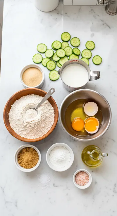 Cucumber Muffins – Easy Homemade Recipe - cooking process