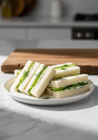 Easy Cucumber Sandwiches – Fresh Tea Sandwiches