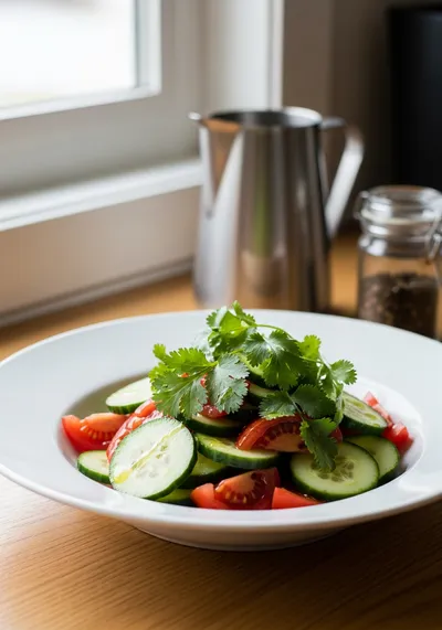 Cucumber Tomato Salad – Fresh, Easy & Flavorful Side